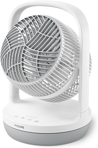 Philips Table Fan 2000 Series - Airflow 738 M³/H, 180 °   Tiltable, 3 Speeds, White - Cx2050/00