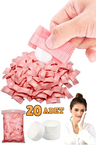 xolo Pratik ve Taşınabilir Mini Tablet Havlu Genel Temizlik için Sıkıştırılmı...