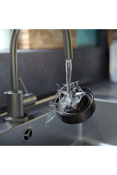 Philips خلاط زجاجي عالي السرعة - 1500 وات، 2 لتر، 12 سرعة، 6 برامج، معدن/أسود - HR3760/00