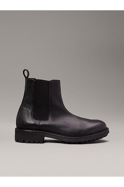 Calvin Klein Calvin Klein Black Booties Mens Shoes