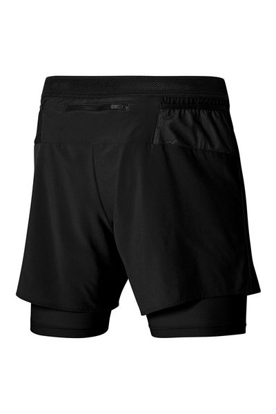 MIZUNO Ανδρικό μαύρο σορτς - 2In1, Er 5.5 Model