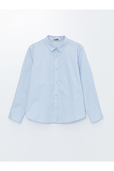 LC Waikiki Βασικό μακρυμάνικο αγορίστικο πουκάμισο