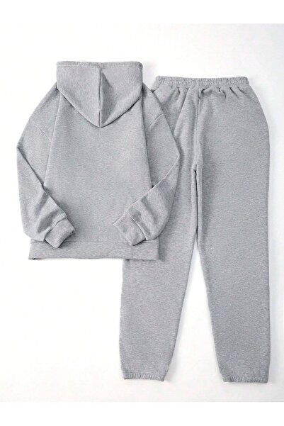 WOODROFFE Lover Combination - Σετ φόρμας 4 τεμαχίων με στάμπα μεγάλου μεγέθους 2 (ΤΙΜΗ ΕΙΝΑΙ 2 ΣΕΤ)