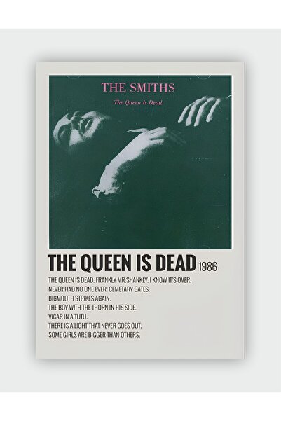 fırsatlar diyarı The Smiths - The Queen Is Dead Duvar Posteri - Kalın Kağıt -...