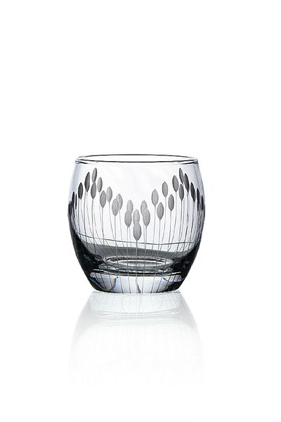DECOCIA Pudgy 6 Pieces Water and Soft Drink Glass 340cc Vega Patterned