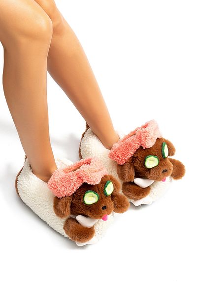 Twigy Spa-1 White Slippers - Γυναικείες, Ζώα, Μέγεθος 36/41