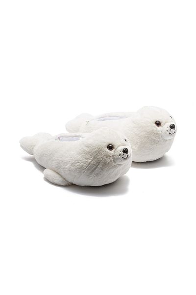 Twigy White Foka Women's Slippers - 36/41 Animal