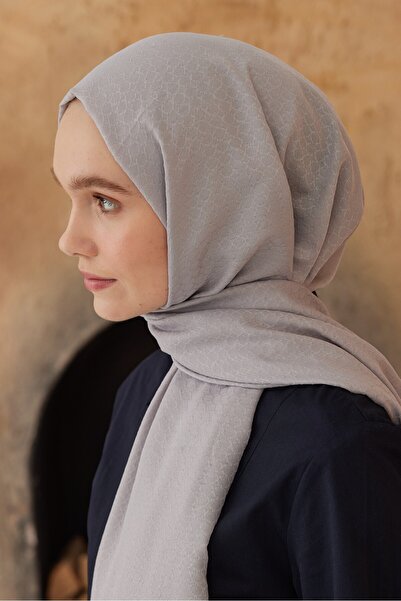 Modakaşmir Σάλι με μοτίβο δαχτυλιδιών της σειράς Soft Jacquard