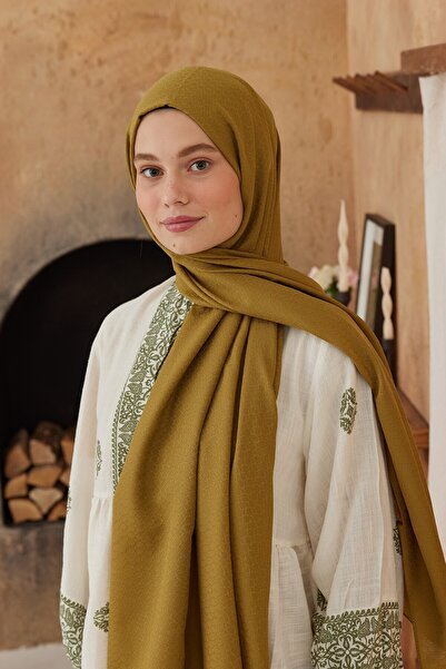 Modakaşmir Şal moale din seria Jacquard cu model de inele