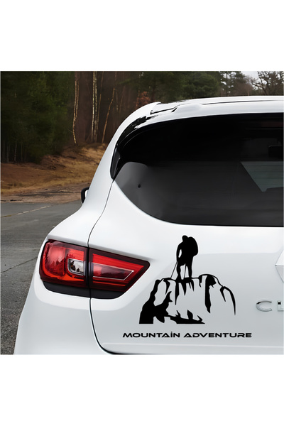 CALL REKLAM ARABA-KAMP-KARAVAN-MOTORSİKLET İÇİN " MOUNTAİN ADVENTURE" YAZILI ...