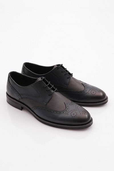 DGN Ανδρικά κλασικά παπούτσια Navy Blue - Αντίκα 235123618