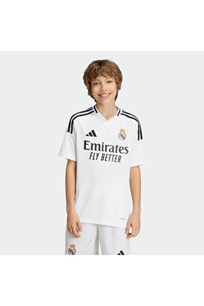 adidas Real Madrid CF 23/24 Çocuk Beyaz Futbol Forması