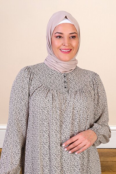 Ferace Long Summer Dress - Crispy Pattern