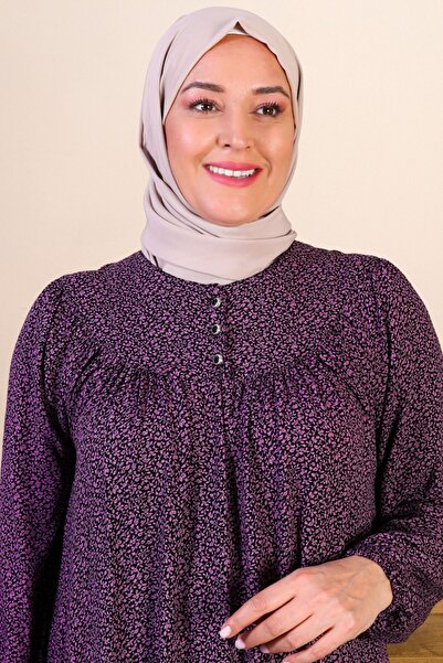 Ferace Long Summer Dress - Crispy Pattern