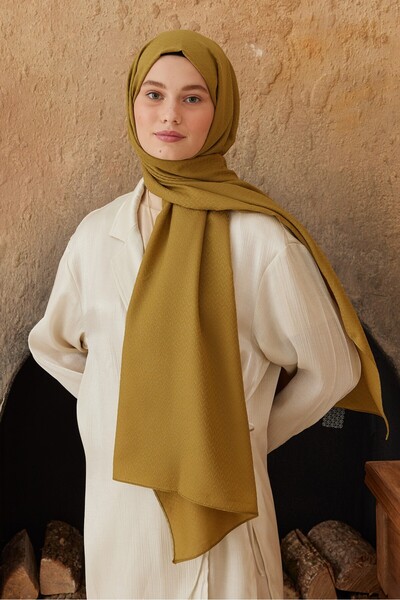 Modakaşmir Şal moale din seria Jacquard cu model în zig-zag