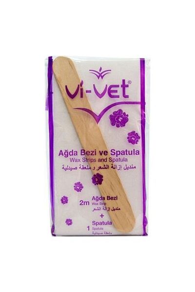 Vi-vet Vivet Waxing Cloth And Spatula