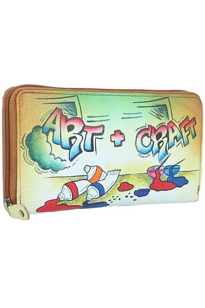 Greenland Nature Art+Craft wallet RFID leather 20 cm