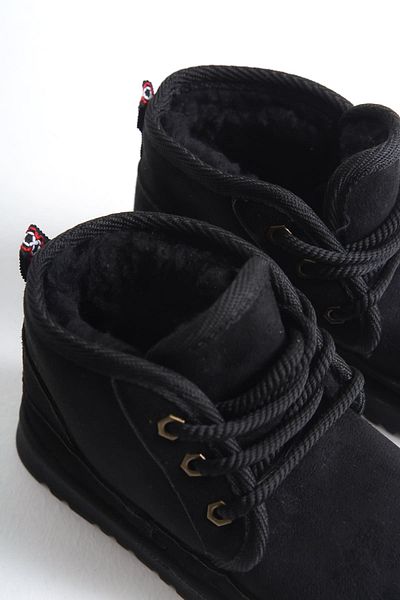İREM Women's Black Furry Winter Boots Tr001K01A