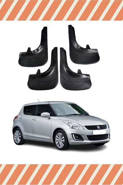 zelmix Suziki Swift 4-Piece Dust Cover Mudguard Mudflap