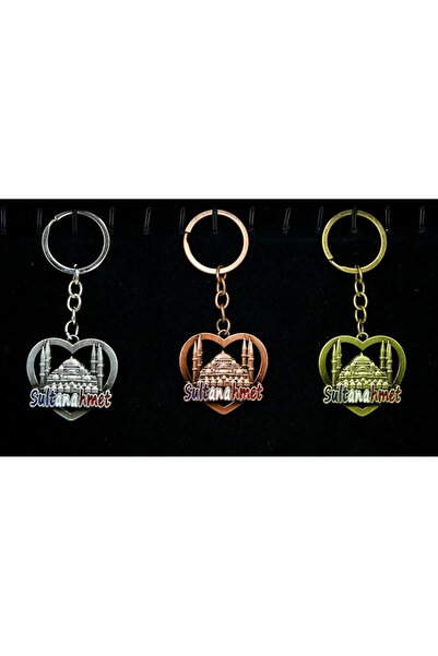 Twin Store Metal Sultanahmet Keychain Alk2218