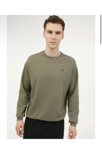 lumberjack Суитшърт MB SN75 C NECK SW 4PR Haki