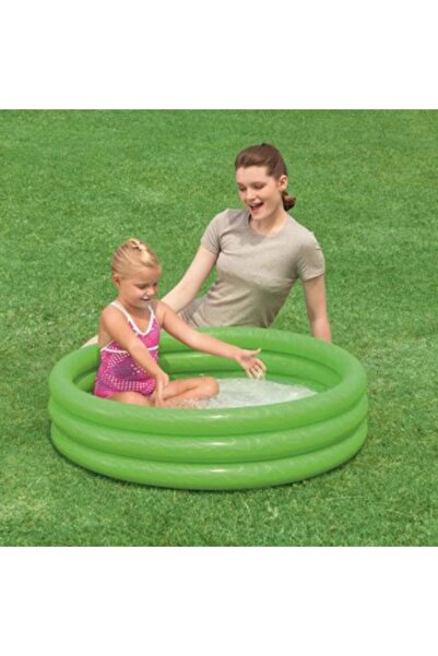 BESTWAY 51024 Şişme Havuz 102x25 CM Yeşil