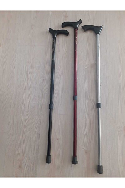 ALKESE Metal malzemeden 6 kademeli yükseklik ayarlı sert plastik kabzeli işle...