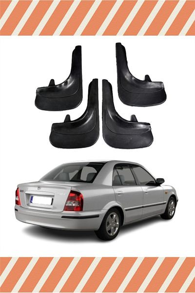 NOVDES Yb Mazda 303 Familia 4-Piece Dust Cover Mudguard Mudflap