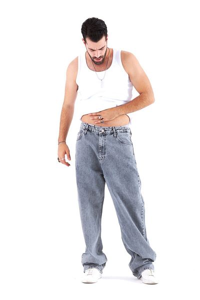 THIMOON Men's Oversize Relaxed Cut Baggy Pants