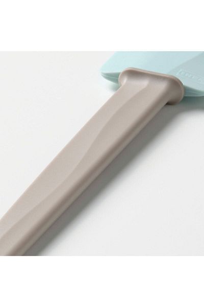 IKEA Beige Blue Silicone Spatula - 26 Cm Bakglad