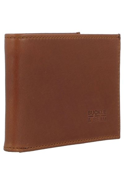 Buckle & Seam Bill wallet leather 11.5 cm