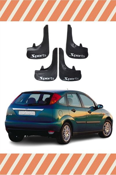 Heda Tex Yb Ford Focus 1 Hb 1998-2004 Sports Written 4-Piece Mudguard Mudguard