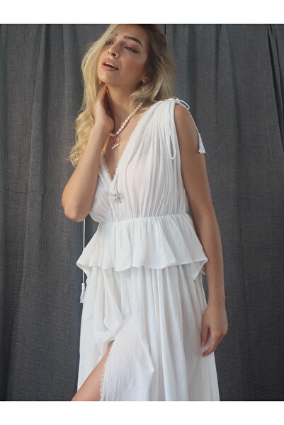 Su Koleksiyon Φόρεμα θεάς καρφίτσας με σχέδιο αστεριών