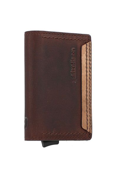 STRELLSON Camden c-one credit card case RFID leather 7 cm