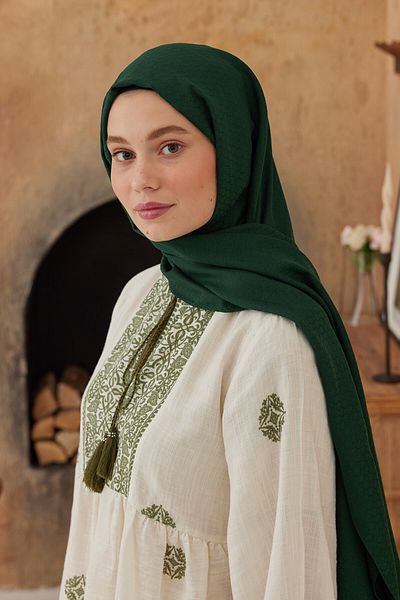 Modakaşmir شال بنمط حلقة من سلسلة الجاكار الناعمة