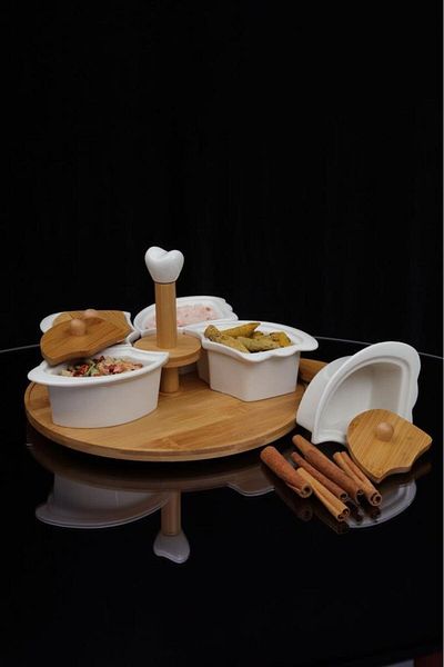 AROW Samanta 3016 Bamboo Covered Stand Presentation Holder