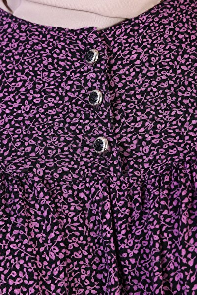 Ferace Long Summer Dress - Crispy Pattern