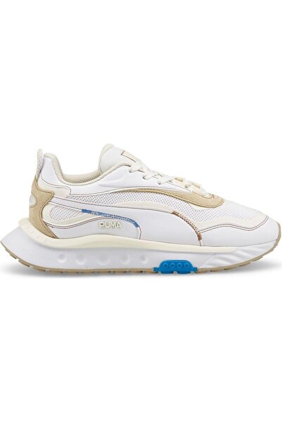 Puma WİLD RİDER UNFOLD INFUSE WNS KADIN KREM SPOR AYAKKABI 38405001 B-13