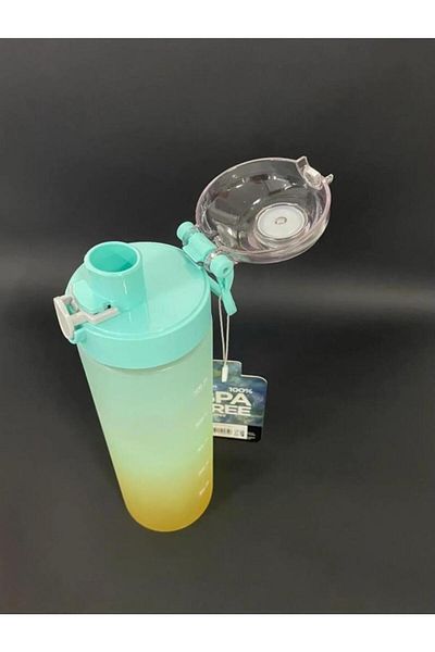 Gıpta Spring Tritan Sports Water Bottle Turquoise 630 ml 7532
