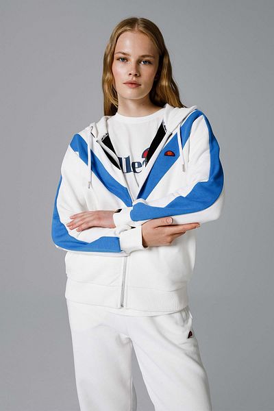 Ellesse Women's Sweat - Zippered and Hooded Ef172-Sbl