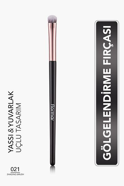 Flormar Round Tip Ellipse Eyeshadow Shading Brush - Shading Brush - 021 -8690604597864