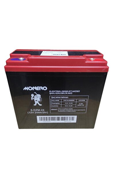 YM E Bike Akü 12v 24Ah Monero YENİ ÜRETİM