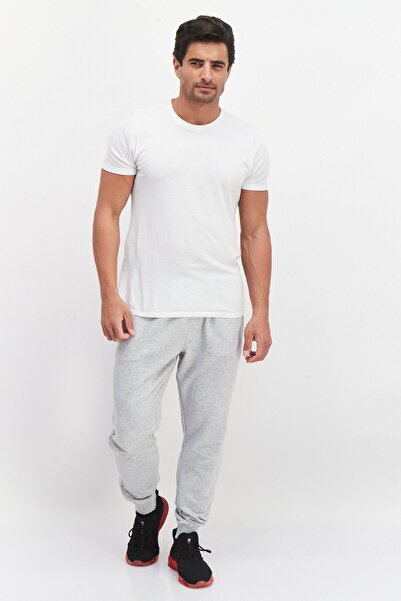 Kenneth Cole Men Regular Fit Pull On Brand Logo Jogger Pants, Grey