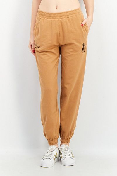 Attack On Titan Women Regular Fit High Waist Textured Trouser Pants, Brown