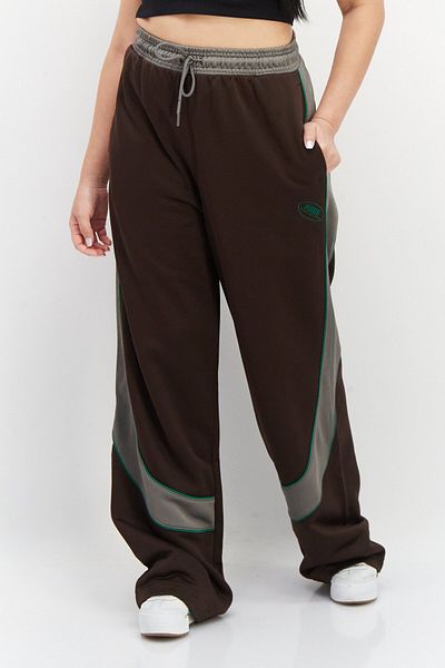 Puma Women Sportswear Fit Drawstring Wide Leg Pants, Dark Brown