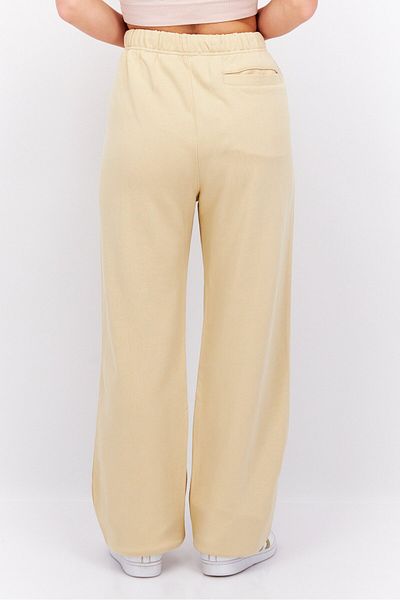 Esprit Women Regular Fit Embroidered Logo Sweatpants, Beige
