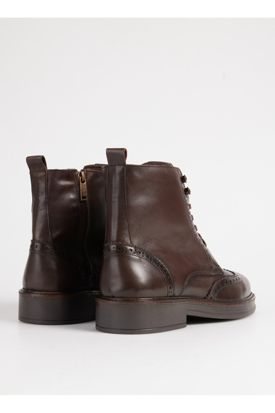 Fabrika Deri Kahve Erkek Bot RIOS-ABNER