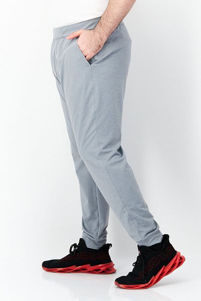 Fourlaps Men Heather Pull On Sweatpants, Heather Grey