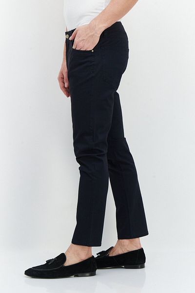 Tailor Vintage Men Regular Fit Solid Chino Pant, Navy