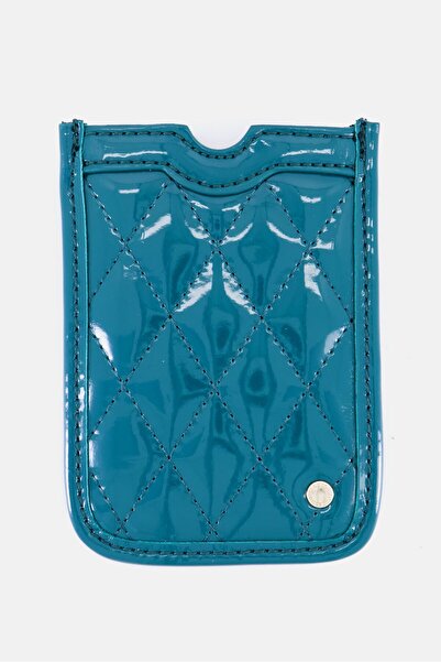 French Connection حافظة بطاقات نسائية منقوشة 14 سم ارتفاع × 10 سم طول × 1 سم ...